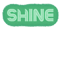 Typography Shine Sticker by miniandmore
