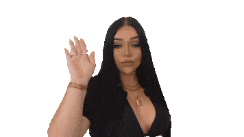 Attitude Waving Sticker by Riches & Saint