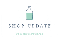 Aqua Shop Update Sticker by Good Bottle® Refill Shop