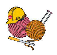 Chicago Crochet Sticker by UIC EIEP