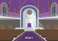 kyle broflovski GIF by South Park 