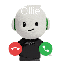 Calling Pick Up Sticker by OPPO