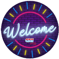 Welcome To Thank You Sticker by CNI