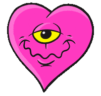 krisheykris love heart tongue krisgifs Sticker