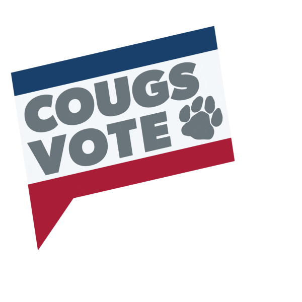 Washington State Cougars Go Cougs Sticker by WSU Pullman