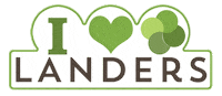 Landersph Sticker by LANDERS SUPERSTORE