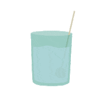 VidaGlow beauty drink water skincare Sticker