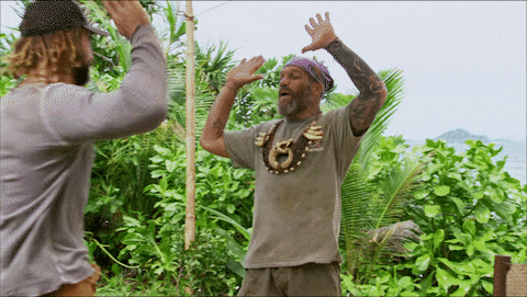 Happy Friends GIF by Survivor CBS