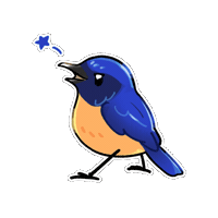Bird 鳥 Sticker