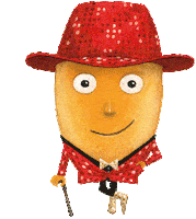 Happy Look Sticker by Bob Popcorn