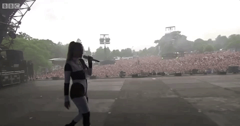 rita ora swansea GIF by BBC Radio 1’s Biggest Weekend