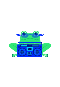 terresduson tds grenouille terres du son terres du son 2024 Sticker
