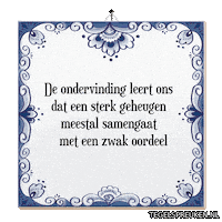 Humor Sterk Sticker by Tegelspreuken.nl