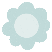 pressandprintco happy hello illustration blue Sticker