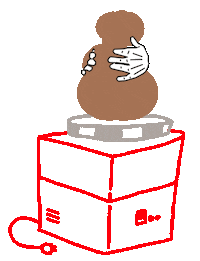 Ghost Spinning Sticker