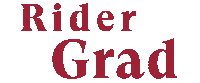 Rider Grad Sticker by Rider University