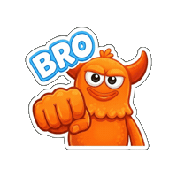 Mood Greeting Sticker by Momo & Tulus