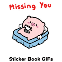 Miss You Goodbye Sticker by Sticker Book iOS GIFs