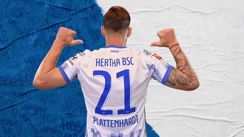 Marvin Plattenhardt Bundesliga GIF by Hertha BSC