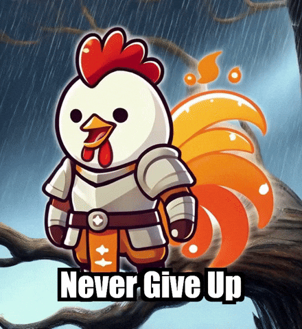 Never Give Up Wisdom GIF by Zorooster