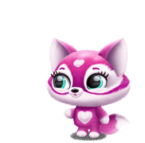 Pink Click Here Sticker by TutoTOONS