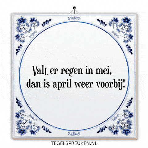 Hoop April GIF by Tegelspreuken.nl