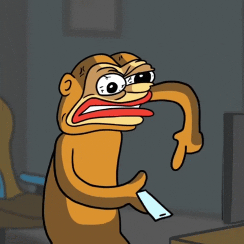 Angry I Hate It Here GIF by Ponke