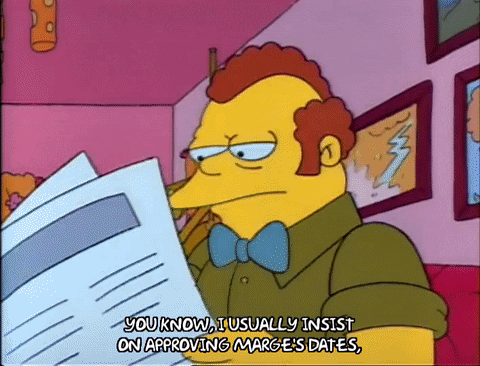 Season 2 Clancy Bouvier GIF by The Simpsons