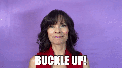 Buckle Up Lets Go GIF by Your Happy Workplace