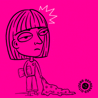 depressedcitizens cartoon nft tired monday GIF