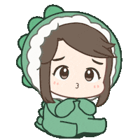 Sad Chibi Sticker