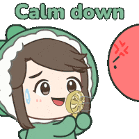 Angry Chibi Sticker