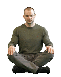 Meditation Sticker by Xtreme Fitness Gyms