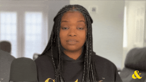 Go Away Do Not Want GIF by Chat & Bother Podcast