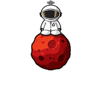 Astronaut Nutrition Sticker by IAmGlaxon