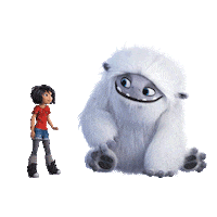Happy Dreamworks Animation Sticker by #AbominableMovie