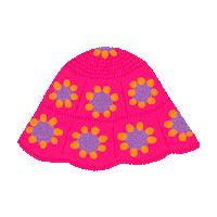 Fashion Hat Sticker