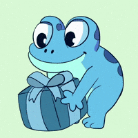 Holiday Gift Christmas GIF by Croakey