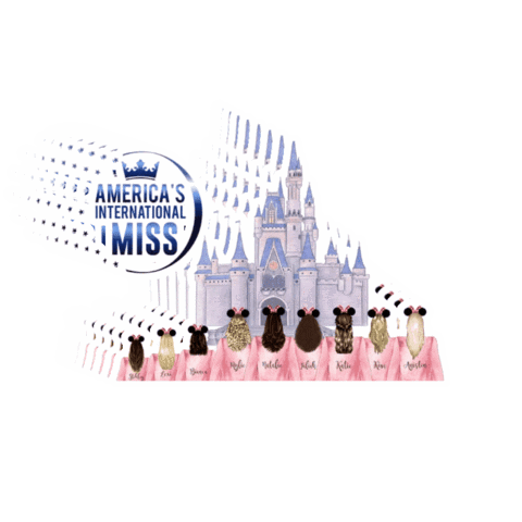 Pageant Sticker by America's International Miss