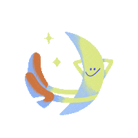 Happy Hang Out Sticker by Messenger