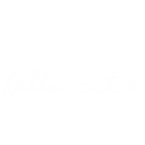 Cutie Hello Sticker