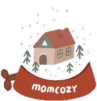 Christmaswithmomcozy Sticker by Momcozy