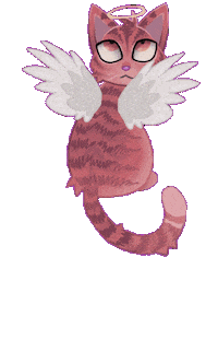 Fly High Cat Sticker