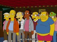 Excited Season 20 GIF by The Simpsons