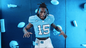 North Carolina Football GIF by UNC Tar Heels