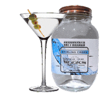 Espresso Martini Summer Sticker by CopperheadDistillery