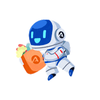 Happy Robot Sticker by astronauts.id
