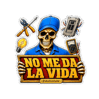 Halloween Skull Sticker