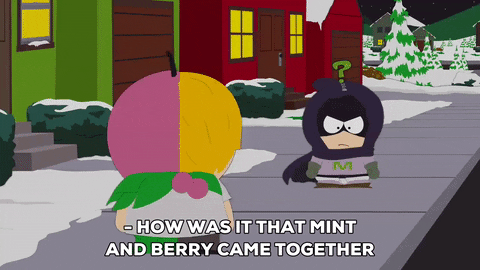 see ya mint-berry crunch GIF by South Park 