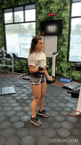 BamBamDoubleBB giphyupload iso alternating dumbbell curls GIF